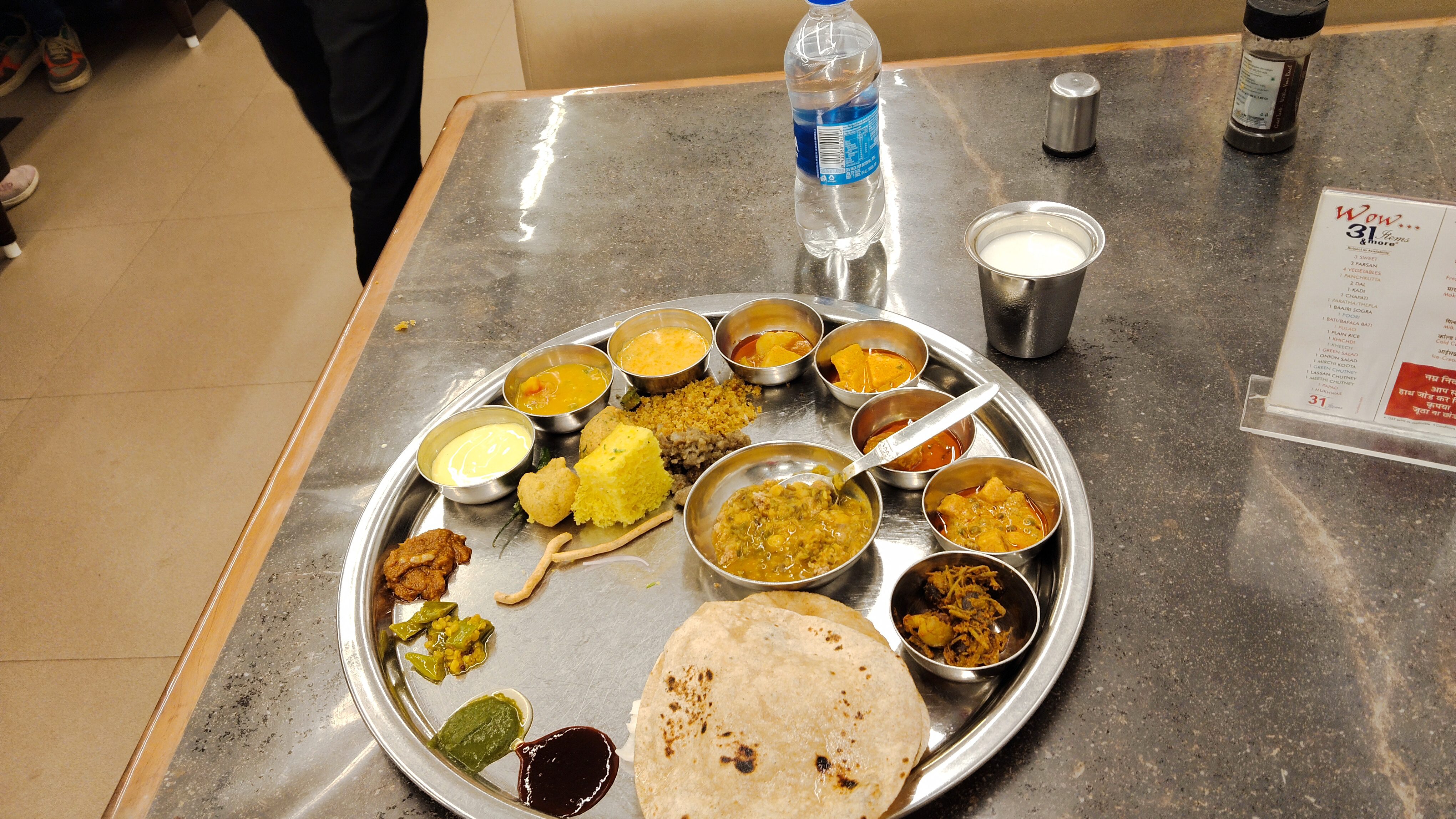Marwari Thali at Gypsy Jodhpur