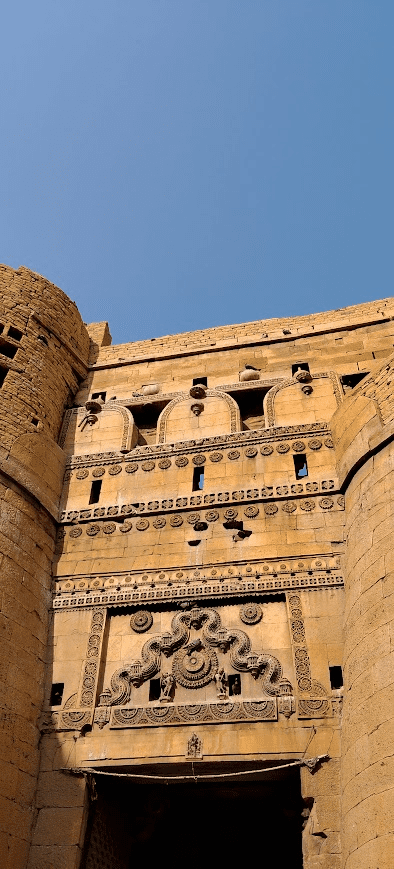 One of the fort gates
