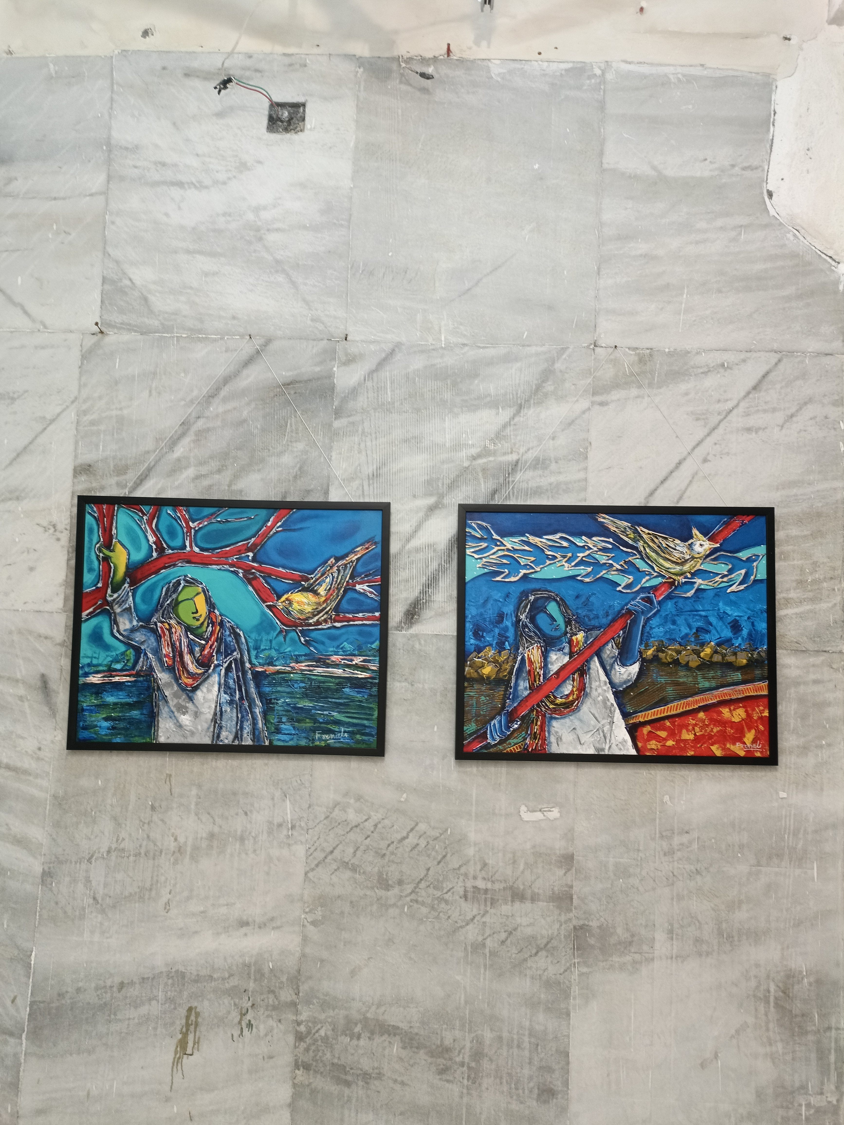 Art exhibition by Narendra Patel
