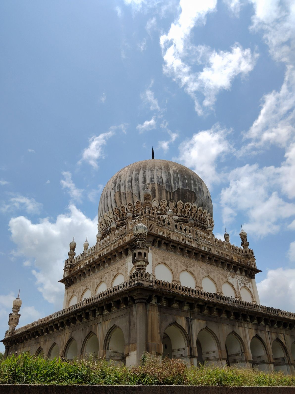 Qutb Shahi Tombs - Side View