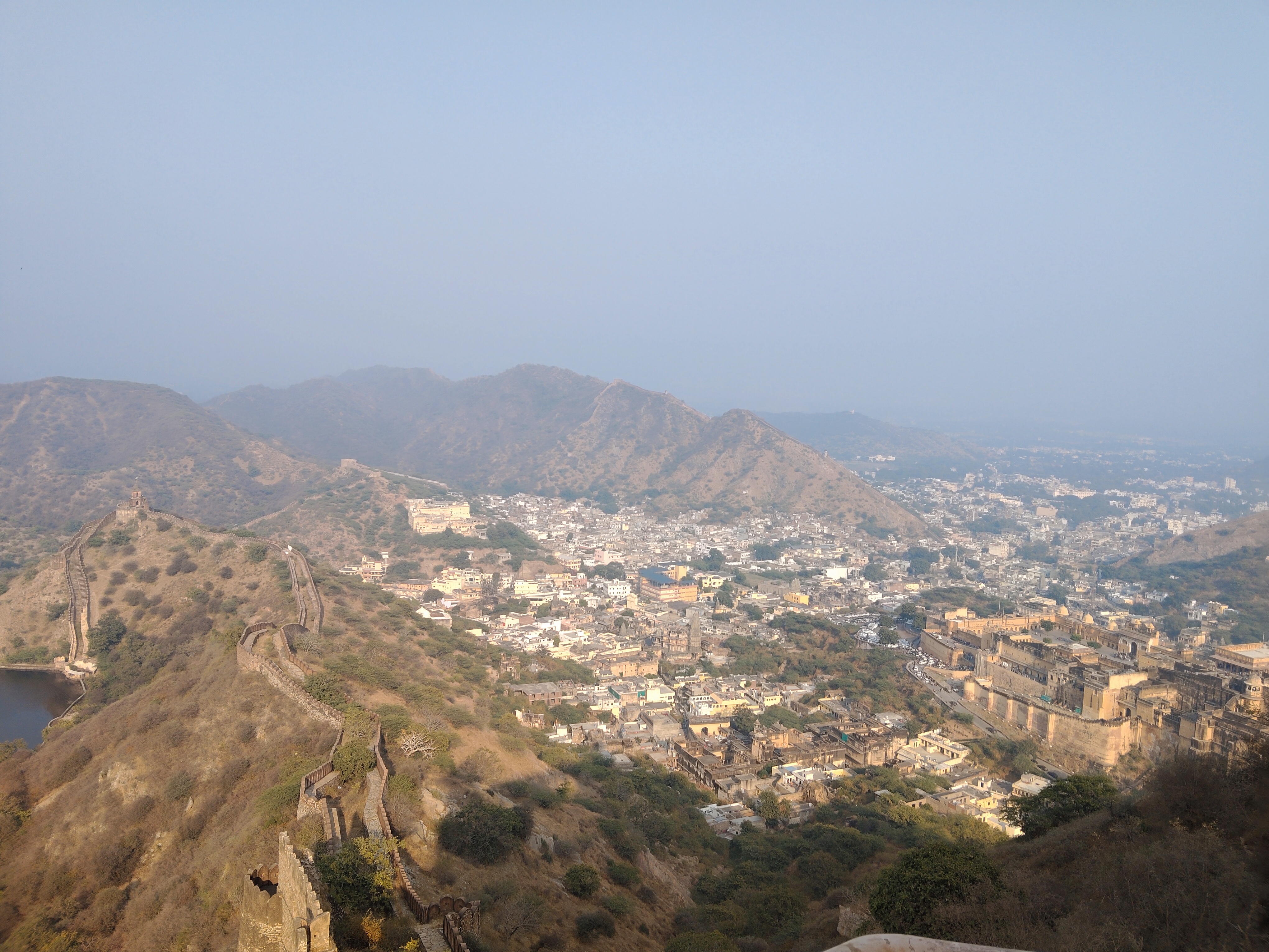 Jaipur City View from Jaigarh