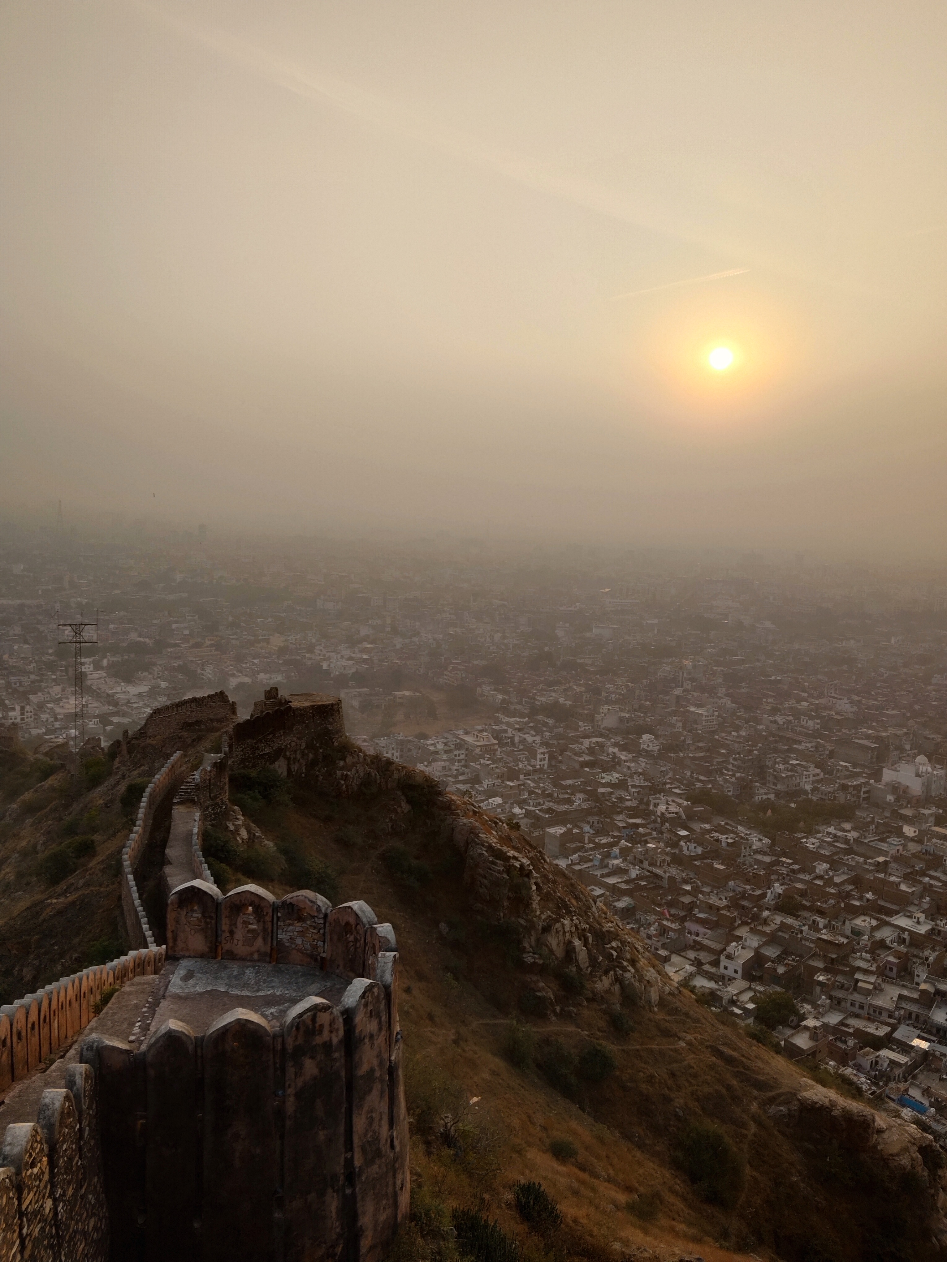 Nahargarh Fort Sunset